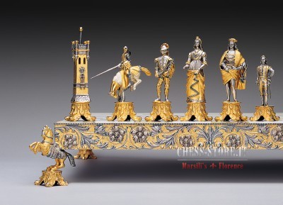 Luxury bronze Chess set